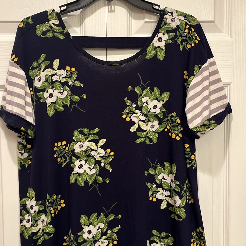 Matilda Jane In The Mix Floral Shirt Top Brilliant Daydream.